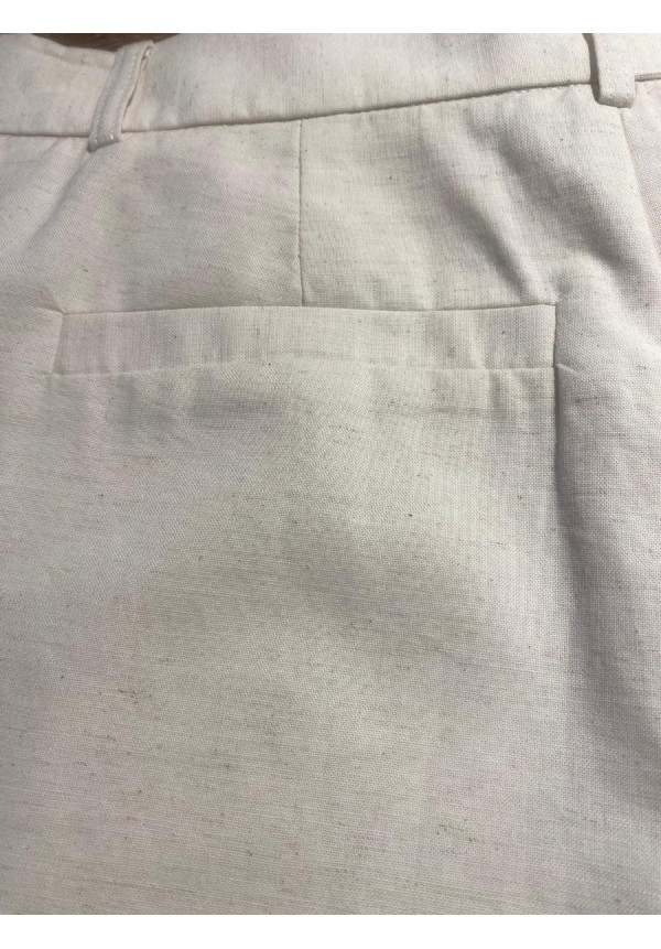 Pantalón Lino con adornos  de pasamanería