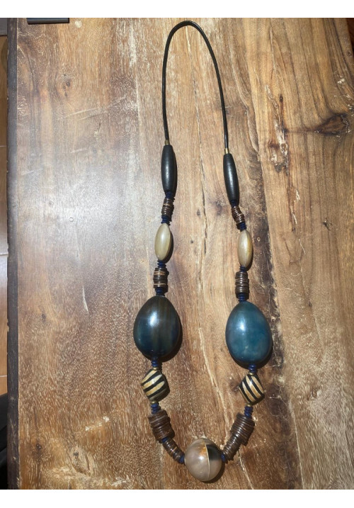 Collar Asta azul